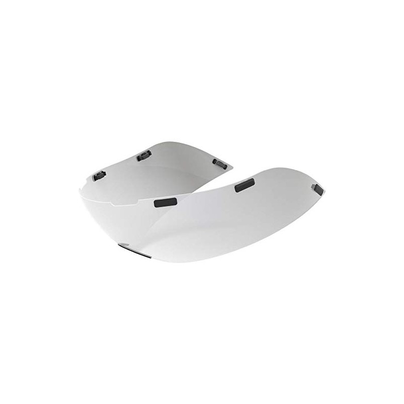 Giro Aerohead - Protector para casco de ciclismo, transparente/plateado, mediano