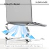 SHELFLOVER Laptop Stand Aluminum Alloy Material, Detachable PC Stand Notebook
