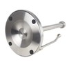 High Tension Arm Kitchen Roll Holder, Brushed Steel Kitchen Roll