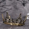 Jovono Wedding Vintage Crown Tiara Princess Headband Baroque for Women