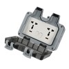 Waterproof Socket Charging Receptacle Power Outlet IP66 PC Electricity Accessory