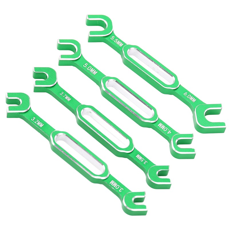 4PCS RC Car Wrenches Turnbuckle Nut Ball Joint Remover Aluminum