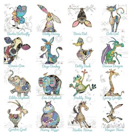 Bug Art Blank Greeting Card - Duncan Dragon, G032