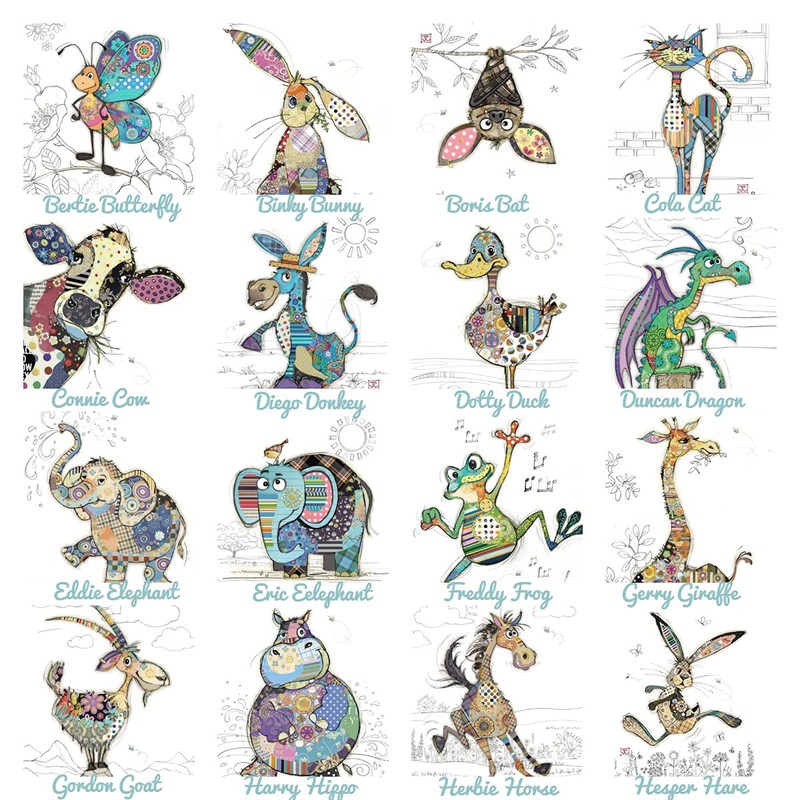 Bug Art Blank Greeting Card - Duncan Dragon, G032