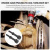 31982 Pneumatic Hammer 4" Smoothing Air Hammer Bits, Impact Tool