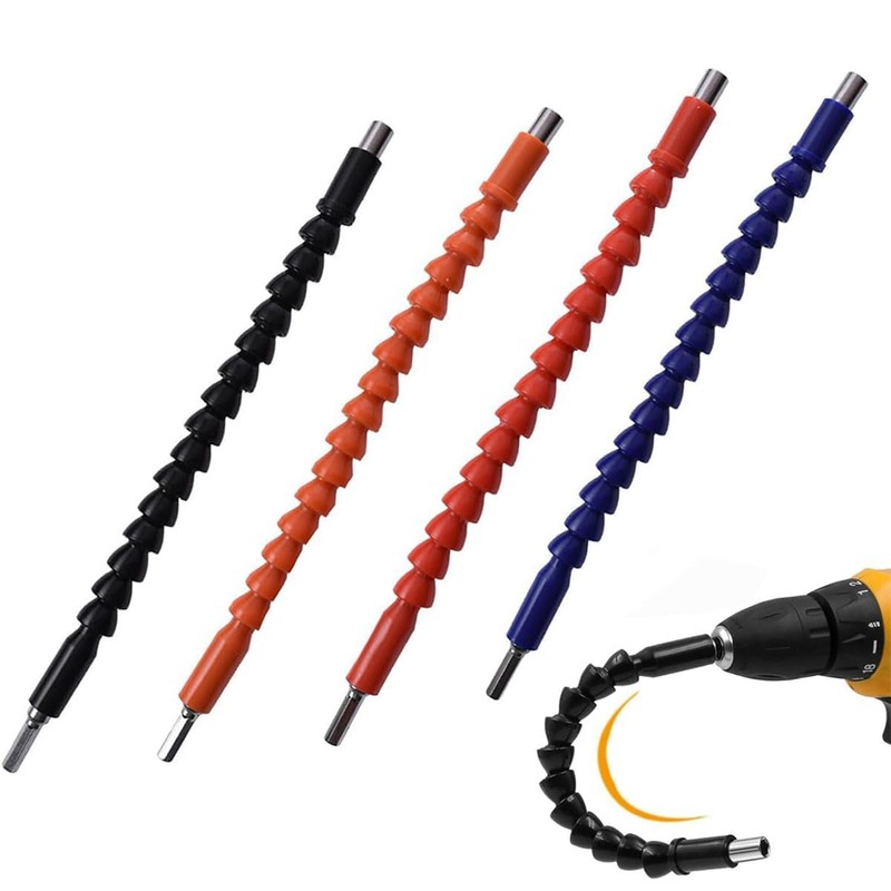 WEZCHUGHAOL 2 Pcs Super Bit, Screwdriver Soft Shafts, Flexible Drill