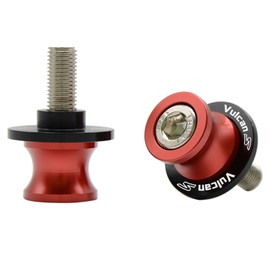 10MM M10 X1.25 Motorcycle CNC Swing arm Sliders Spools Stand Screw For Vulcan S 650 Red