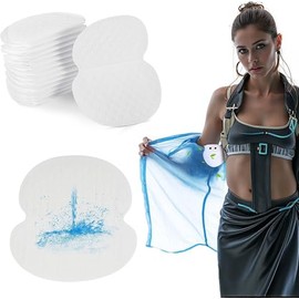 Generic Armpit Sweat Pads, isposable Invisible Sweat Pads for Women & Men - Unflavored Dress Shield Protection (100 Pads)
