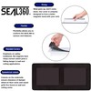 SEAL360 Magnetic Vent Covers (2-Pack), Pockets for Complete Seal, 9.5"