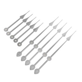 NOLITOY 5Sets Large DIY Wall Clock Hands Kit Elegant Clock Mechanism Replacement for Home Decor Modern Stylish Design Effortless Installation Wide Compatibility