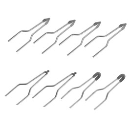 Gadpiparty 8pcs Pyrograph Pen Tip Wood Burner Tool Pyrography Wire Nibs Replacement Nibs Nickel Soldering Alloy