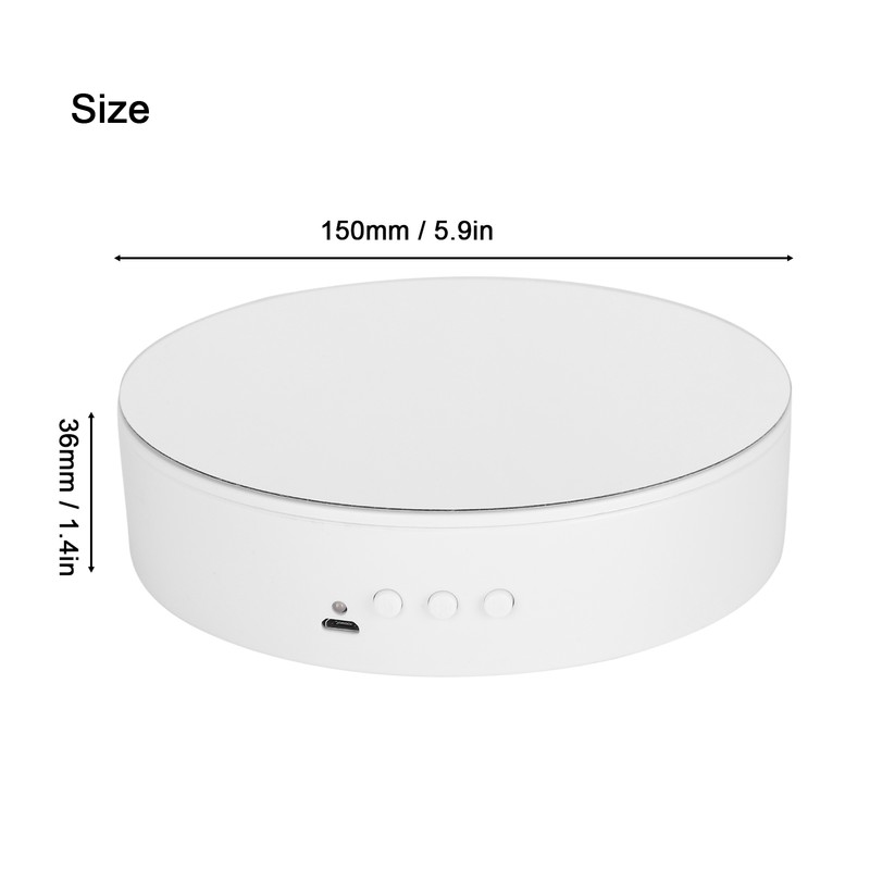 Rotating Display Stand 360 Degree Rotating Turntable Display Stand for