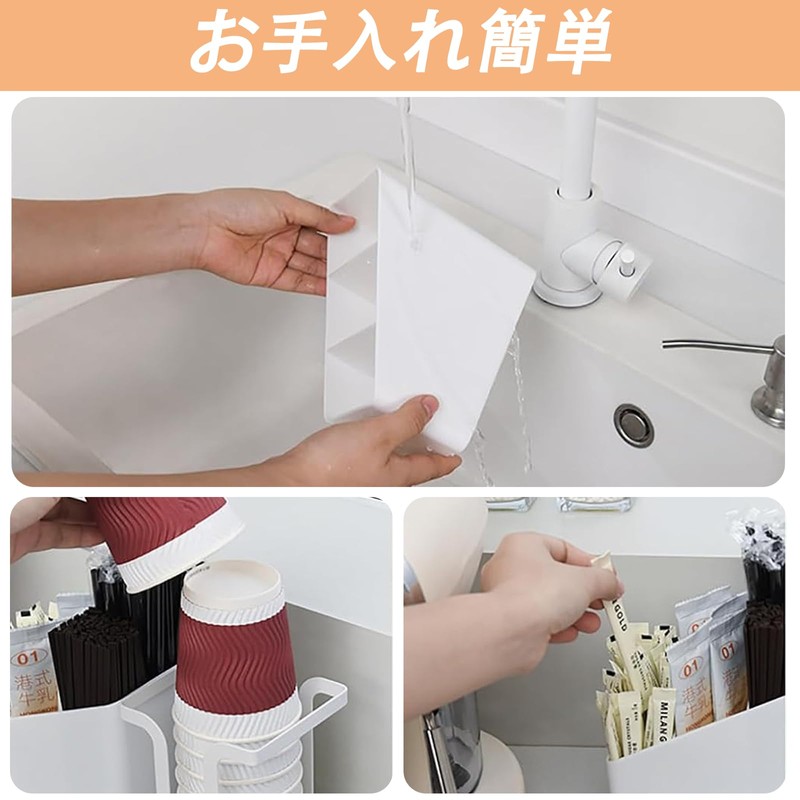 Paper Cup Holder, Cup Stand, Cup Dispenser, 4 Compartments, Cup,