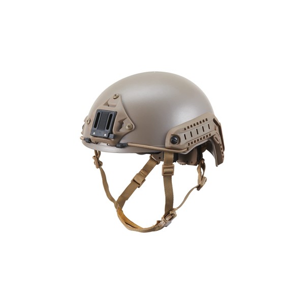 Lancer Tactical Airsoft Use MH Ballistic Type Tactical Gear Helmet - L/XL(Flat Dark Earth)