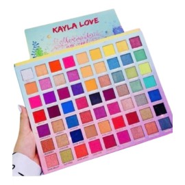 kayla love Paleta De 63 Sombras Brillantes Kayla Love, Mermaid Are Resl
