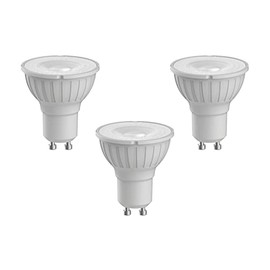 Megaman GU10 Reflector Dimmable LED Lamp, 5 Watt, 4000K Colour Temperature, Cool White 3 Packs