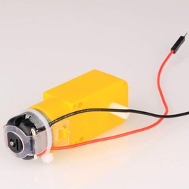 Gebildet 6pcs DC3V-12V DC Prewired Geared Motor for Four-Wheel Drive Toy Car/Robotic Body/Aircraft Toys.Batch Number:Double Axis 1:48
