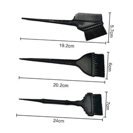 TOVINANNA Diy Hair Coloring Kit 7pcs Hair Dyeing Tool Set Bowl Brush Comb Earmuffs for Home Use Professional Salons