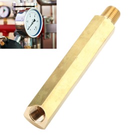 Oil Pressure Gauge Extension 115mm Length Adapter 1/4in NPT for 260 289 302 351 V8 Windsor Engine