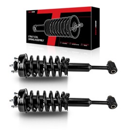 Torchbeam Premium Struts Shock Absorber Assembly for Ford Explorer 2002-2003, Front Left Right Complete Unit with Spring & Mount, OEM Replacement, Smooth Ride, Easy Bolt-On Installation 171321 * 2