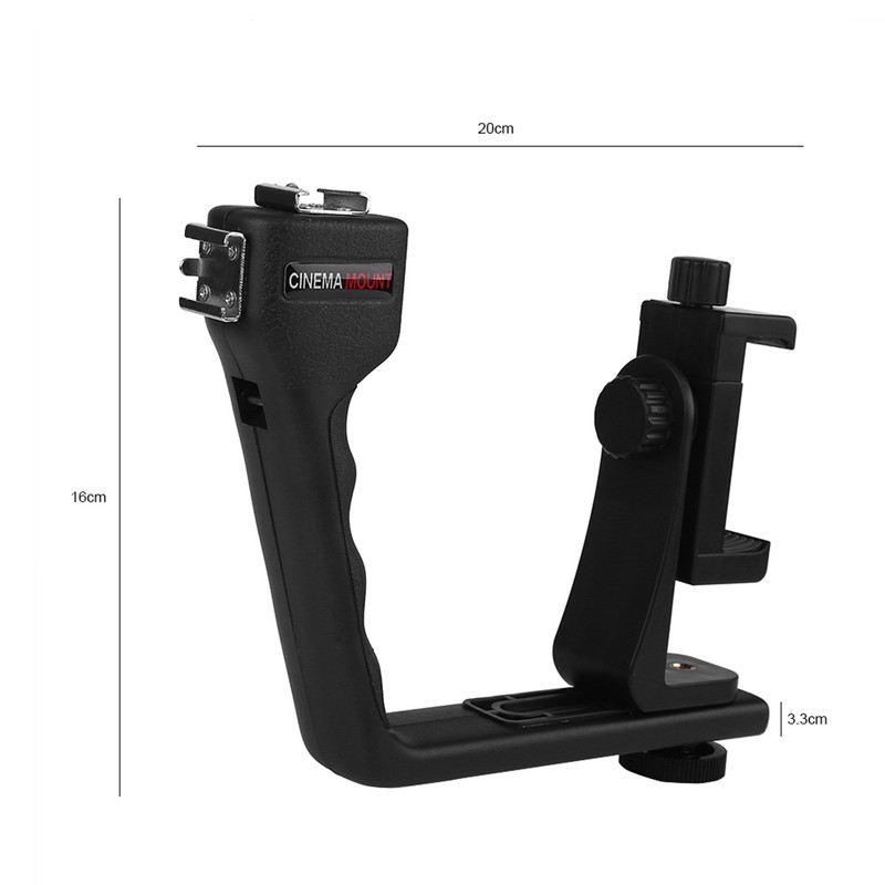 Universal Adjustable Handheld Bluetooth Stabilizer Rig Mount Kit Holder w/