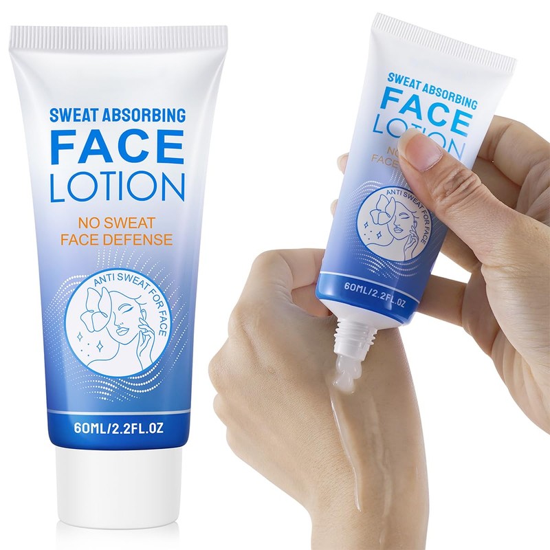 LINEDSON Face Antiperspirant Sweat Absorbing Lotion Face No Sweat Lotion