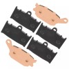 Caltric Front And Rear Brake Pads for Suzuki GSX650F 2008