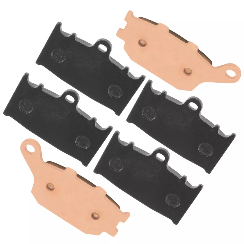 Caltric Front And Rear Brake Pads for Suzuki GSX650F 2008