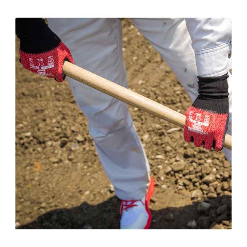 Uniworld WG300-3P Natural Rubber Coated Gloves, Wonder Grip, Aero Fit,