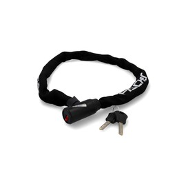 FISCHER Chain lock with neoprene coating with 2 keys, length 100 cm, diameter 6 mm