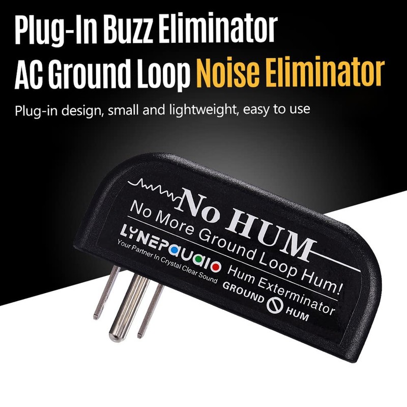 Btuty Ground Loop Noise Eliminator Only Eliminate the Hum Generated