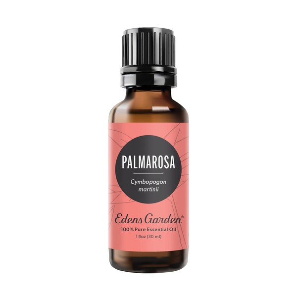 Edens Garden Palmarosa Essential Oil, 100% Pure Therapeutic Grade (Undiluted Natural/Homeopathic Aromatherapy Scented Essential Oil Singles) 30 ml