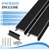 LyPrem 4" W x 6.5Ft L Metal Line Set Cover