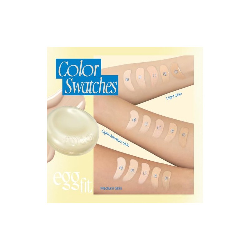 fwee CUSHION EGG-FIT COVER 03 NATURAL