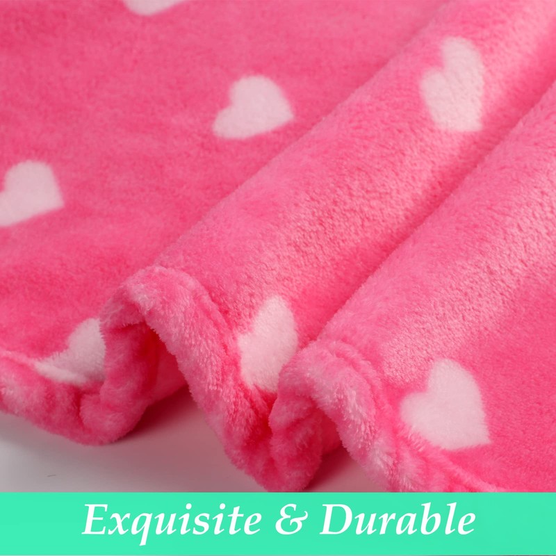LeerKing Dog Blanket Fluffy Cat Blanket Washable Fleece Blanket Cuddly