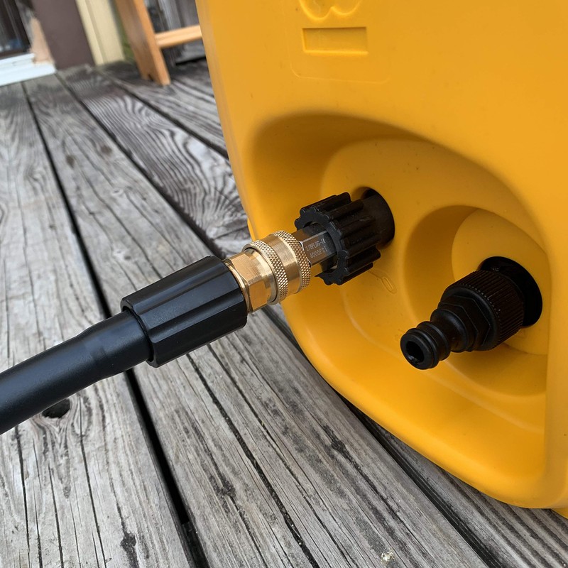 HOTEISON High Pressure Washer One-Touch Coupler 3/8 M22 / Ryobi