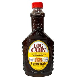 Log Cabin Butter Rich Flavored Pancake Syrup 24 oz
