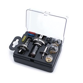 MP Essentials UNIVERSAL SPARE BULB KIT INCLUDING H1 H4 H7 BULBS & FUSES - EUROPE AND UK TRAVEL