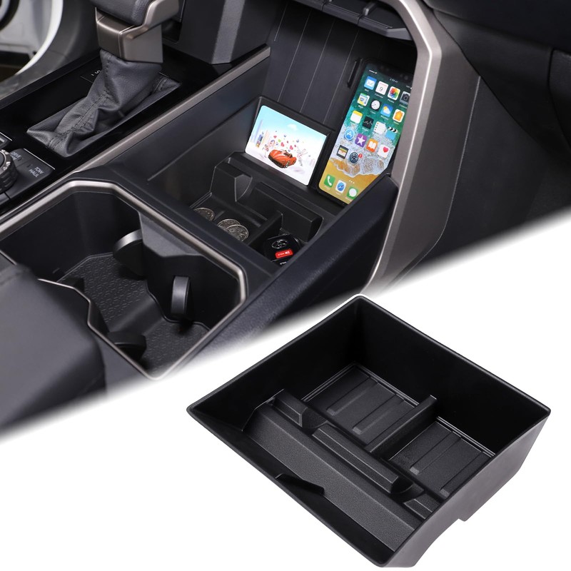 Aunginsy Car Lower Center Console Storage Box Compatible with Toyota