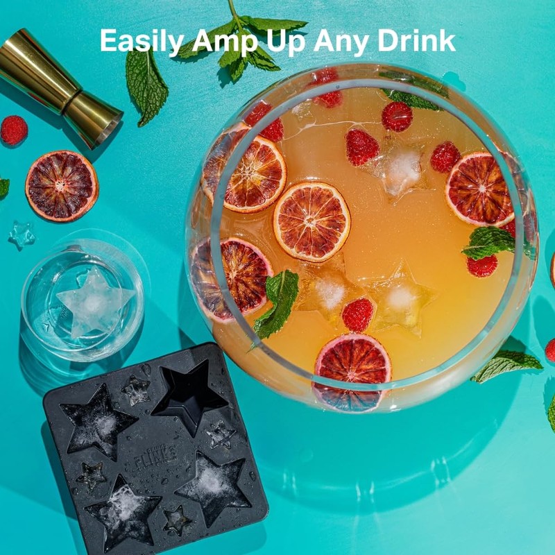 DRINKSPLINKS Star Ice Cube Tray | Perfect As Christmas Ice