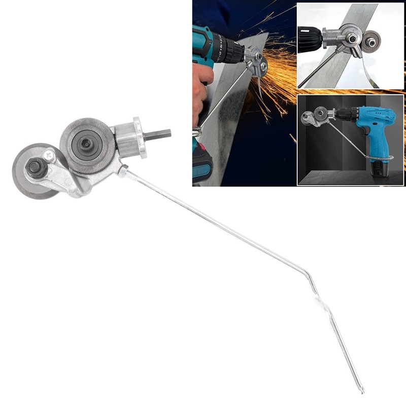 Electric Drill Plate Cutter Electric Drill to Convert Metal Plate