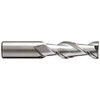YG-1 E5254 Carbide Square Nose End Mill, Uncoated (Bright) Finish,