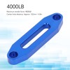 Aluminum Hawse Fairlead Wear Resistant Avoid Entanglement Towing Synthetic Winch