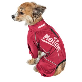 Dog Helios 'Hurricanine' Waterproof and Reflective Full Body Dog Coat Jacket W/Heat Reflective Technology