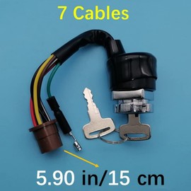 Tuzliufi Ignition Key Switch Compatible with Honda CT70 CT70H Trail 70 CT70HK1 CT70K 35100-098-951 1972 1973 1974 1975 1976 Z769