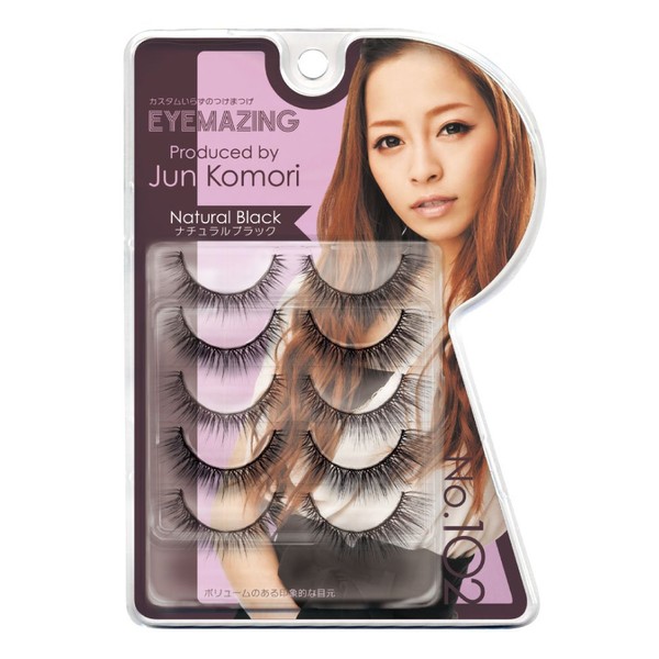 [Ginza Cosmetics Lab] EYEMAZING Jun Komori Series False Eyelashes No. 102