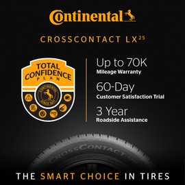 Continental CrossContact LX25 All Season 225/65R17 102T SUV/Crossover Tire