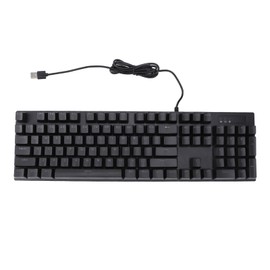 Wired Mechanical Keyboard 104 Keys Blue Switch with 8 Kinds Backlight for Gaming Office