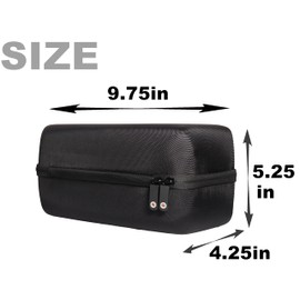 CaseSack Case for Mini projector compatible with X3, XunaPad Projector, Alwtniet, travel organizer for mini projector, remote controller, charge cord and HDMI cord