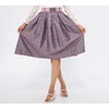 Lifos 0800 Dirndl Skirt, Costume Skirt with Belt Paisley Pattern,